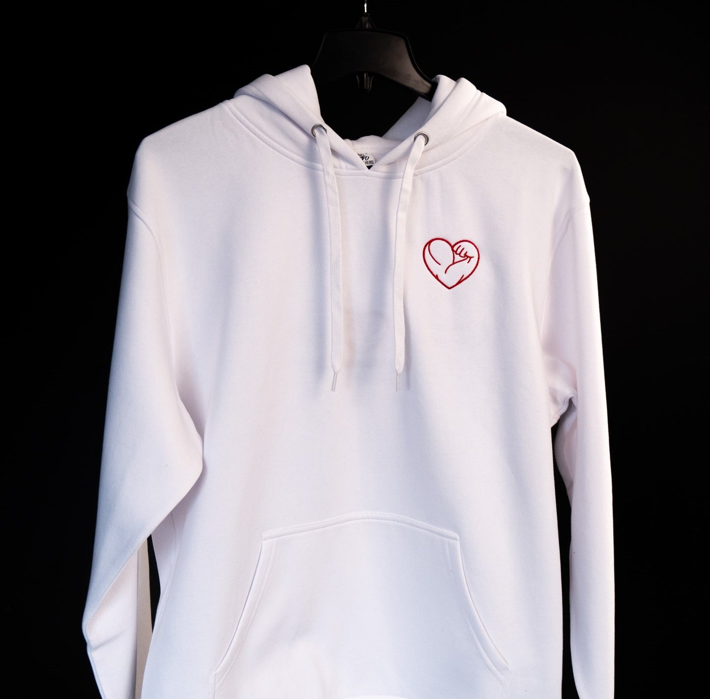 White Love Lifts Hoodie